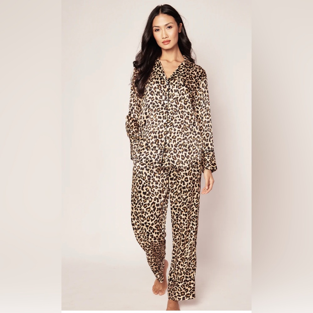 Banana Republic Brand New Silk Leopard Print PJ